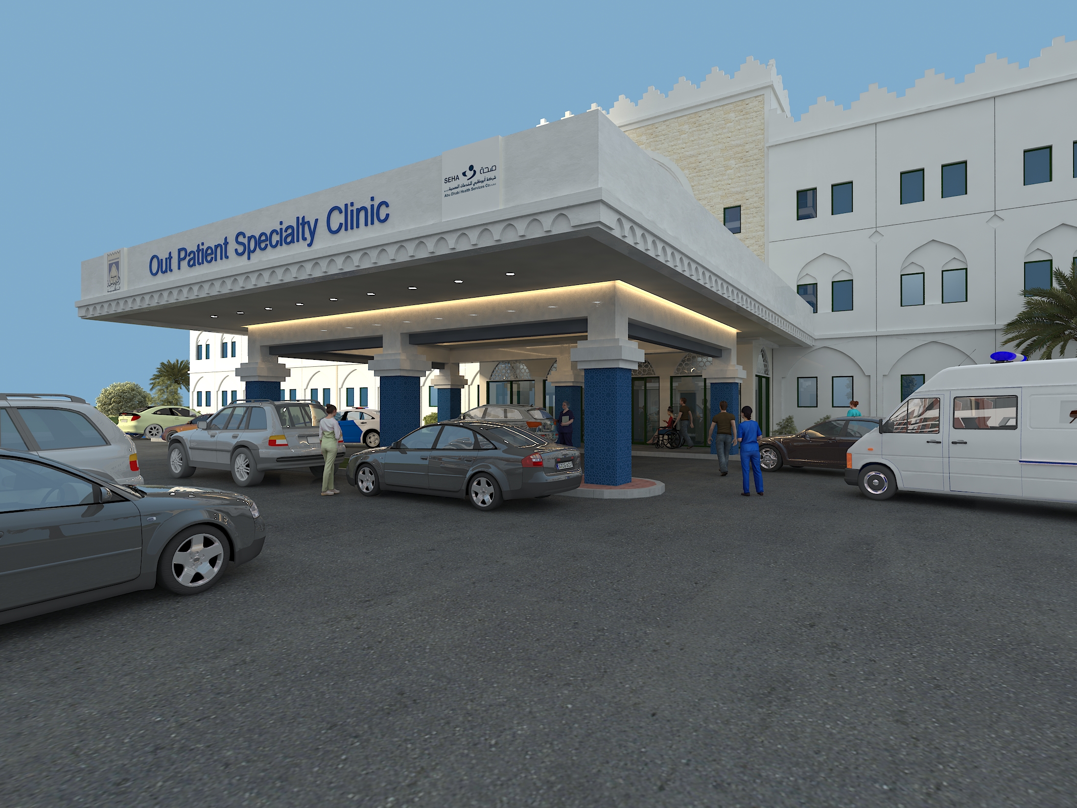 Sheikh Khalifa Medical City – Outpatient Specialty Clinic Renovation1